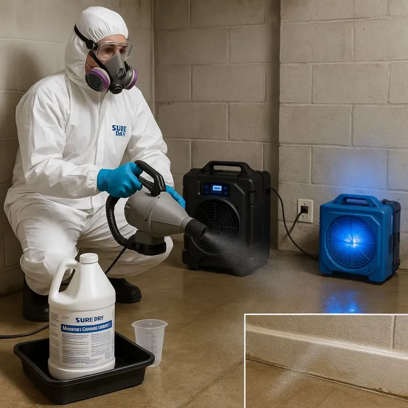 Sanitization and Odor Removal process in Hamilton, TX