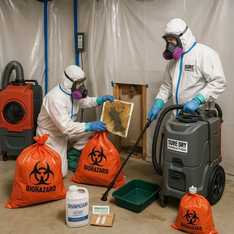 Contaminated Water Handling Protocols process in Hamilton, TX
