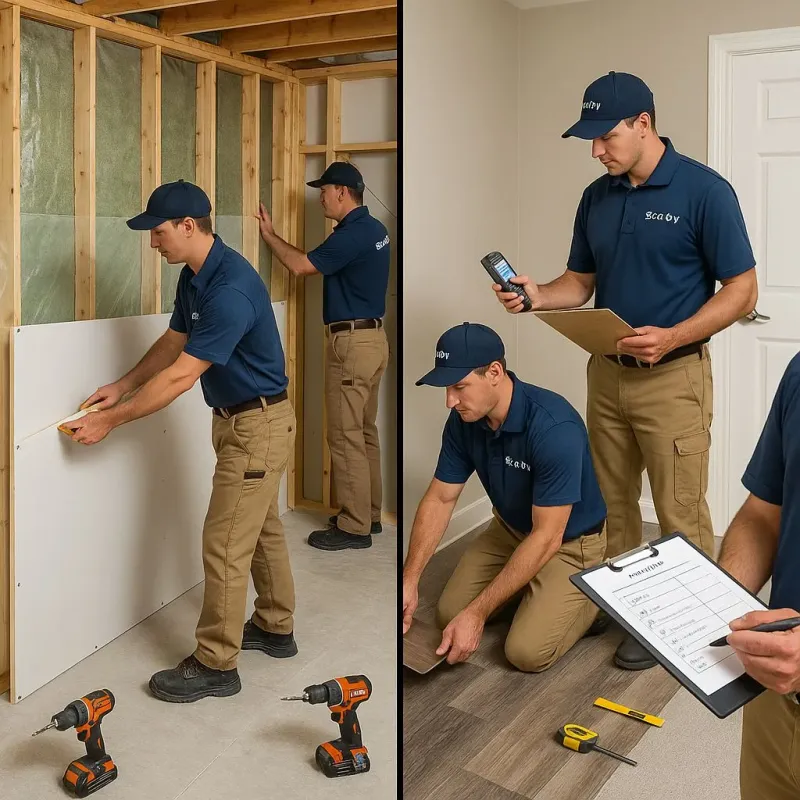 Repairs and Reconstruction process in Hamilton, TX