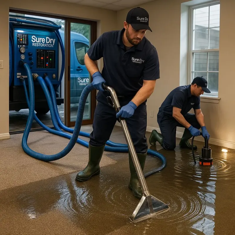 Water Extraction and Removal process in Hamilton, TX